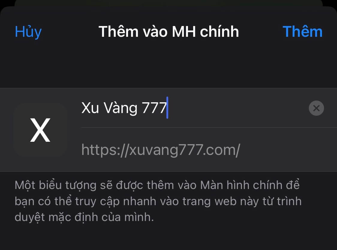 Hướng dẫn tải Xuvang777 về điện thoại IOS
